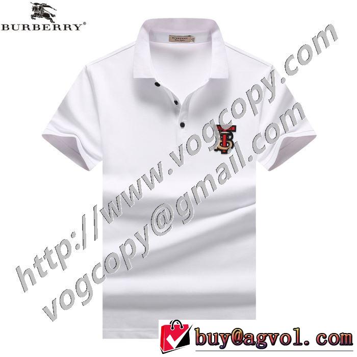 通勤通学どちらでも使え 半袖Tシャツ 3色可選 素敵なアイテム バーバリー BURBERRY 万能に使える