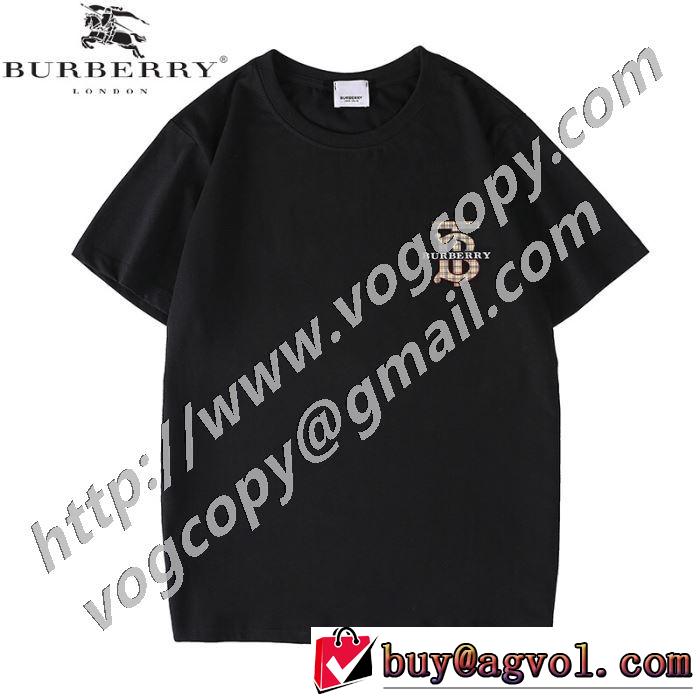 2色可選 半袖Tシャツ 限定アイテムが登場 バーバリー 限定色がお目見え BURBERRY 新作が見逃せない