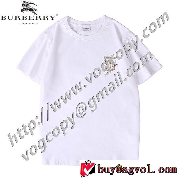 2色可選 半袖Tシャツ 限定アイテムが登場 バーバリー 限定色がお目見え BURBERRY 新作が見逃せない