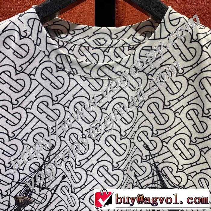 バーバリー BURBERRY 2色可選 オススメのアイテムを見逃すな 半袖Tシャツ コーデの完成度を高める