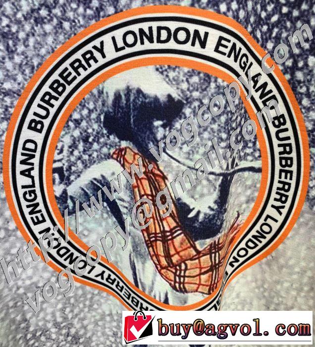 普段使いにも最適なアイテム 人気の高いブランド 半袖Tシャツ ストリート感あふれ バーバリー BURBERRY