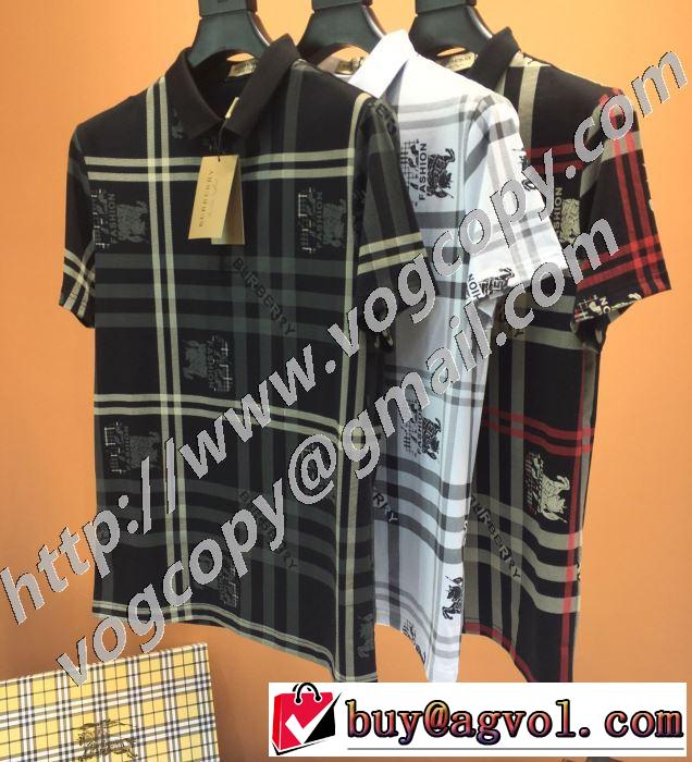 3色可選 ストリート界隈でも人気 半袖Tシャツ 安心安全人気通販 バーバリー BURBERRY  20新作です