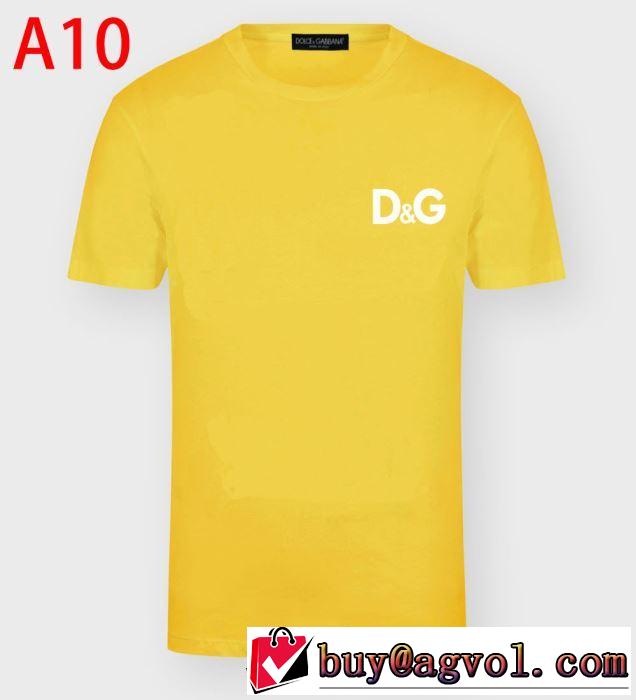 大人気のブランドの新作　多色可選　半袖Tシャツ　ドルチェ＆ガッバーナ Dolce&Gabbana　20SSトレンド