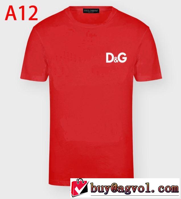 大人気のブランドの新作　多色可選　半袖Tシャツ　ドルチェ＆ガッバーナ Dolce&Gabbana　20SSトレンド