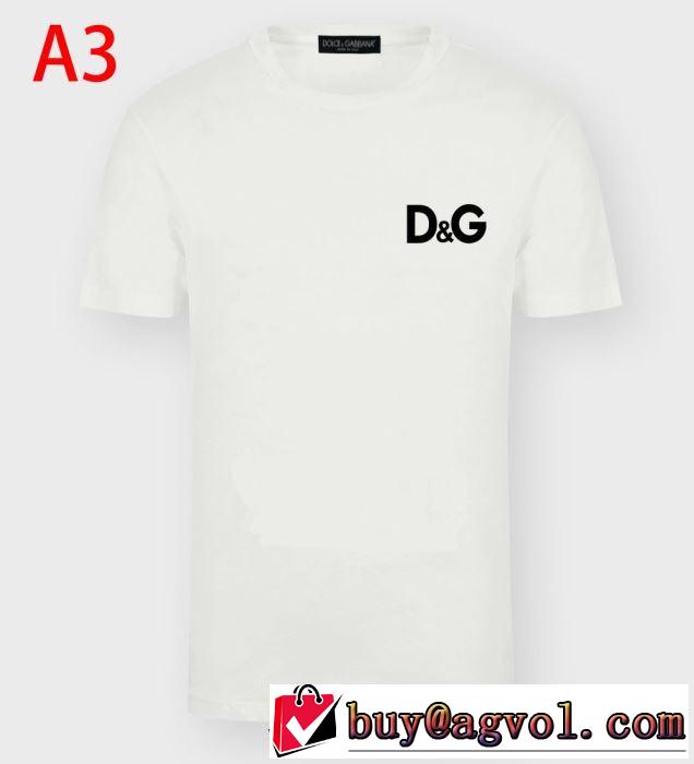 大人気のブランドの新作　多色可選　半袖Tシャツ　ドルチェ＆ガッバーナ Dolce&Gabbana　20SSトレンド