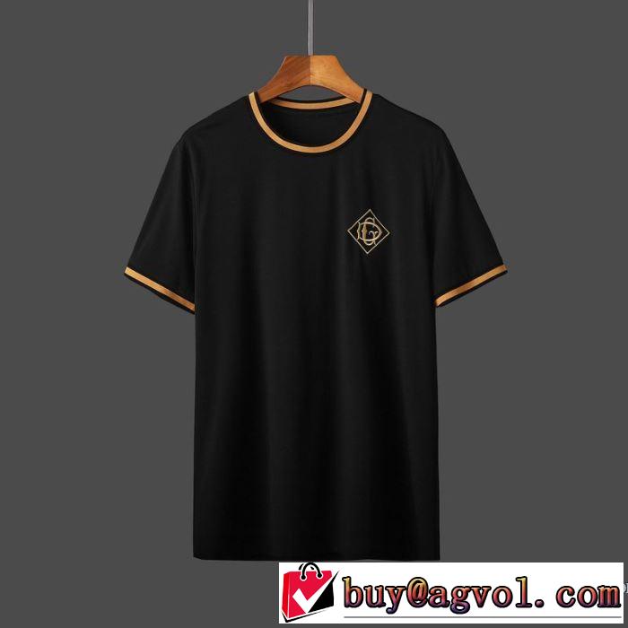 半袖Tシャツ 2色可選 大活躍する ドルチェ＆ガッバーナ 普段見ないデザインばかり Dolce&Gabbana