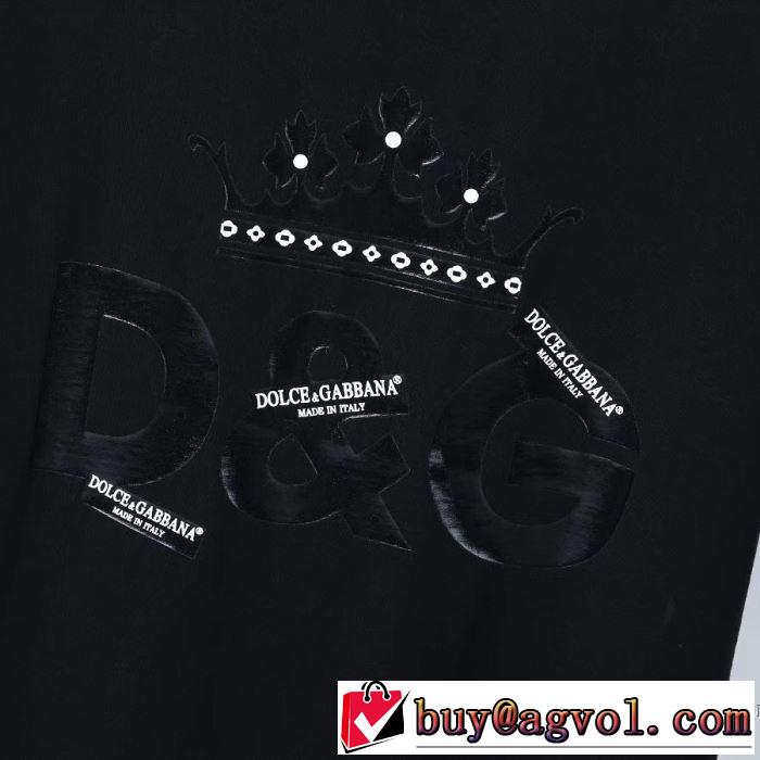 一番手に入れやすい 半袖Tシャツ2色可選  幅広いアイテムを展開 ドルチェ＆ガッバーナ Dolce&Gabbana