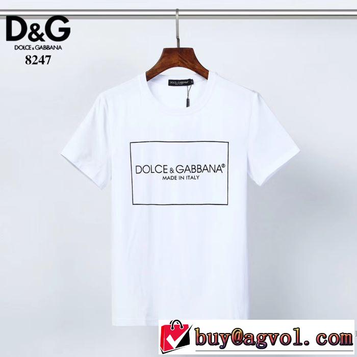 ドルチェ＆ガッバーナ海外大人気 2色可選  Dolce&Gabbana 今なお素敵なアイテムだ 半袖Tシャツ