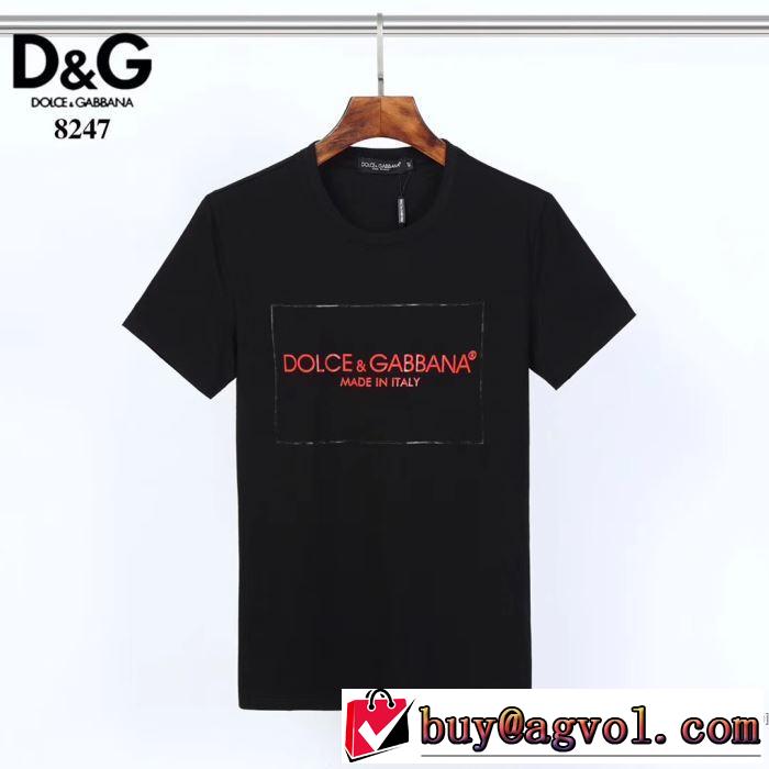 ドルチェ＆ガッバーナ海外大人気 2色可選  Dolce&Gabbana 今なお素敵なアイテムだ 半袖Tシャツ
