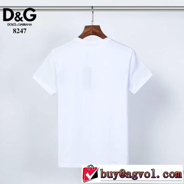 ドルチェ＆ガッバーナ海外大人気 2色可選  Dolce&Gabbana 今なお素敵なアイテムだ 半袖Tシャツ