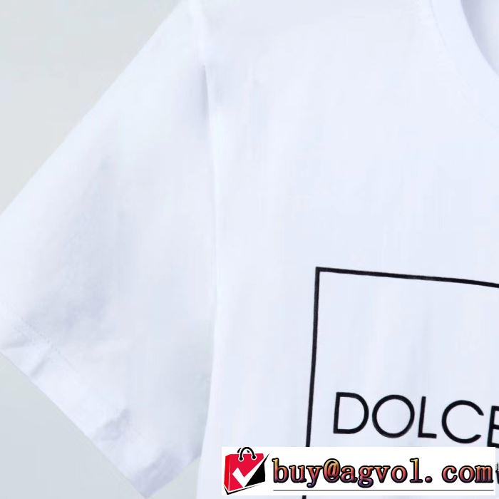 ドルチェ＆ガッバーナ海外大人気 2色可選  Dolce&Gabbana 今なお素敵なアイテムだ 半袖Tシャツ