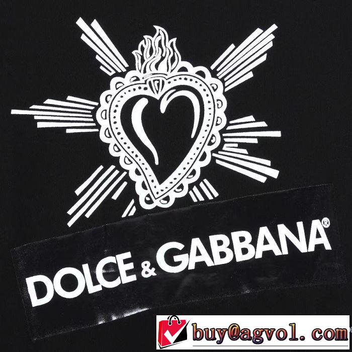 ドルチェ＆ガッバーナ普段のファッション 2色可選  Dolce&Gabbana 大人気のブランドの新作 半袖Tシャツ