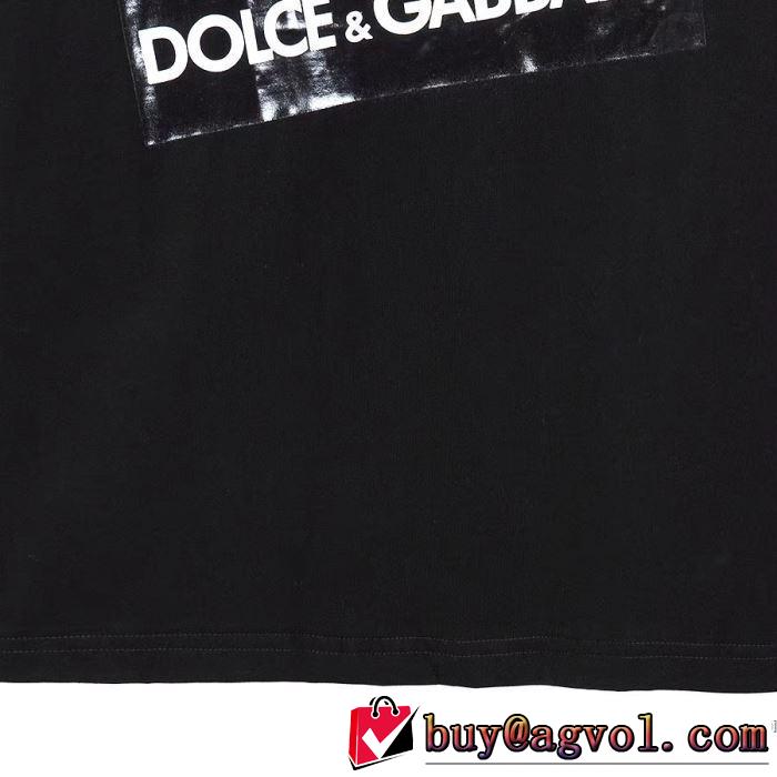 ドルチェ＆ガッバーナ普段のファッション 2色可選  Dolce&Gabbana 大人気のブランドの新作 半袖Tシャツ