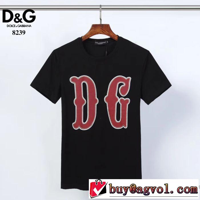 2色可選 半袖Tシャツ 限定アイテムが登場 ドルチェ＆ガッバーナ 限定色がお目見え Dolce&Gabbana