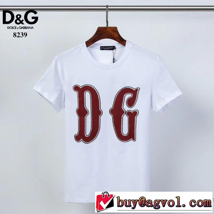 2色可選 半袖Tシャツ 限定アイテムが登場 ドルチェ＆ガッバーナ 限定色がお目見え Dolce&Gabbana