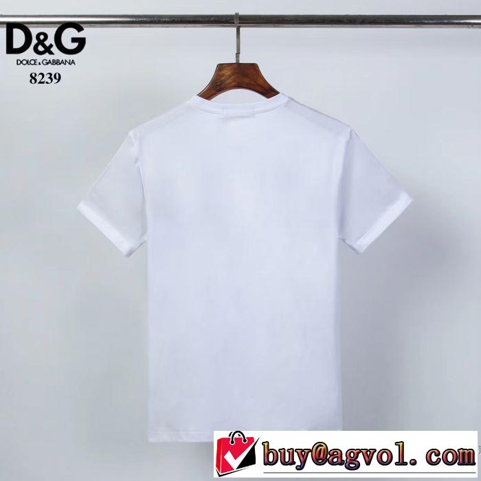 2色可選 半袖Tシャツ 限定アイテムが登場 ドルチェ＆ガッバーナ 限定色がお目見え Dolce&Gabbana