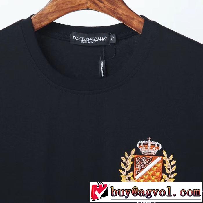 ドルチェ＆ガッバーナ 注目度が上昇中 Dolce&Gabbana 半袖Tシャツ 最先端のスタイル