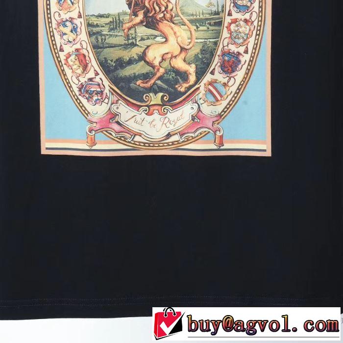 2020SS人気 2色可選 ドルチェ＆ガッバーナ Dolce&Gabbana 半袖Tシャツ 2年以上連続１位獲得