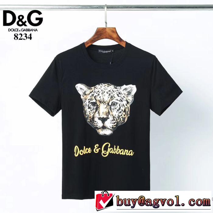 2色可選 ドルチェ＆ガッバーナエレガントな雰囲気  2色可選 Dolce&Gabbana 半袖Tシャツ おしゃれな人が持っている
