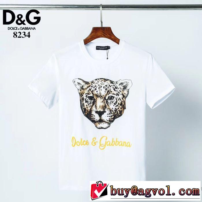 2色可選 ドルチェ＆ガッバーナエレガントな雰囲気  2色可選 Dolce&Gabbana 半袖Tシャツ おしゃれな人が持っている