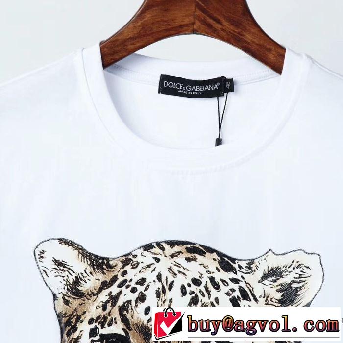 2色可選 ドルチェ＆ガッバーナエレガントな雰囲気  2色可選 Dolce&Gabbana 半袖Tシャツ おしゃれな人が持っている
