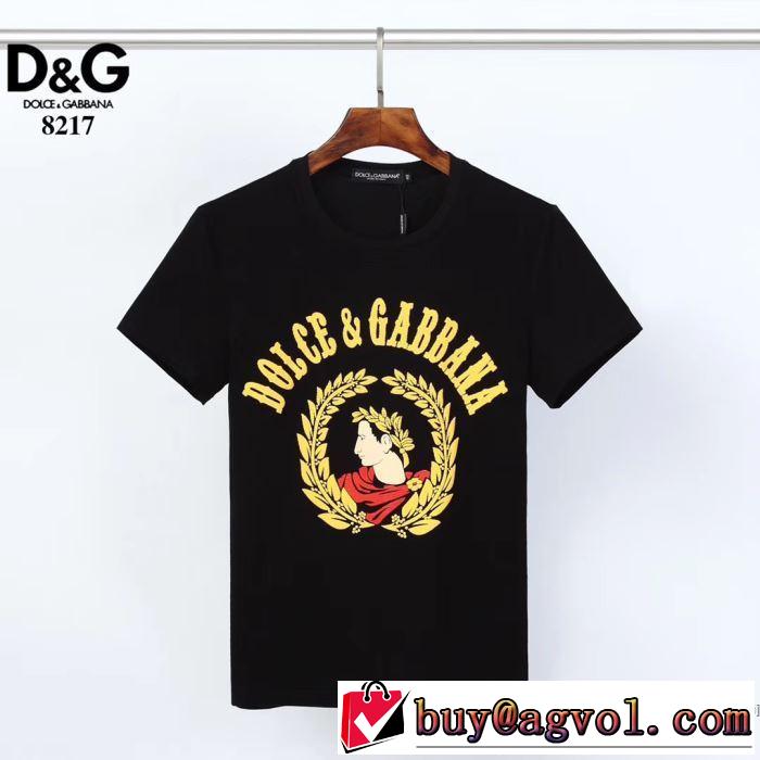 １点限り！VIPセール 2色可選 ドルチェ＆ガッバーナ Dolce&Gabbana オススメのアイテムを見逃すな 半袖Tシャツ