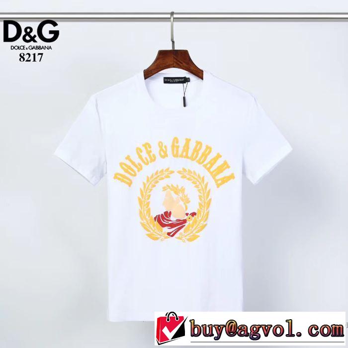 １点限り！VIPセール 2色可選 ドルチェ＆ガッバーナ Dolce&Gabbana オススメのアイテムを見逃すな 半袖Tシャツ