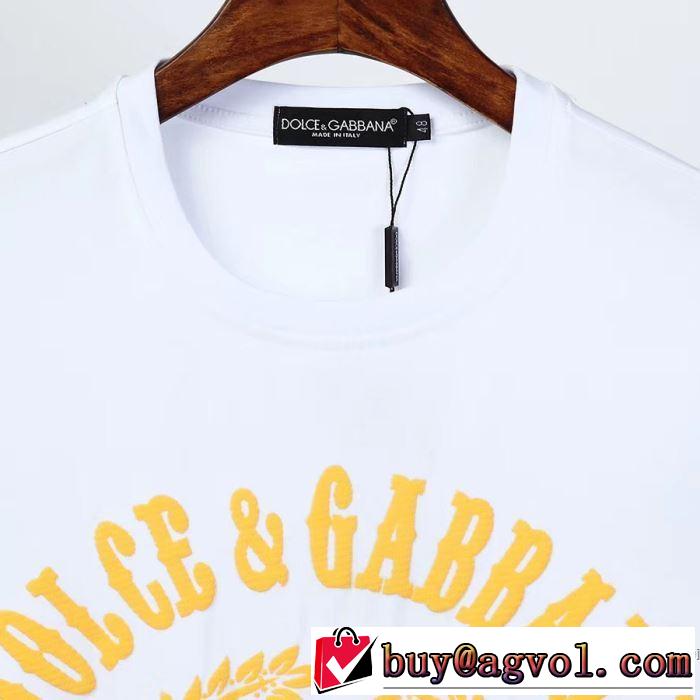 １点限り！VIPセール 2色可選 ドルチェ＆ガッバーナ Dolce&Gabbana オススメのアイテムを見逃すな 半袖Tシャツ