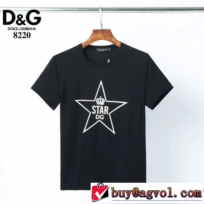 2色可選 半袖Tシャツ コーデの完成度を高める ドルチェ＆ガッバーナ Dolce&Gabbana