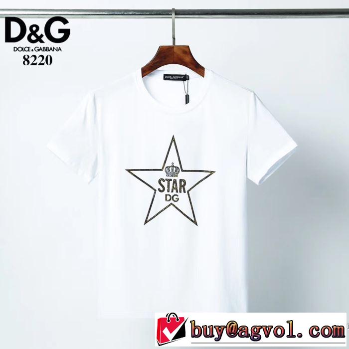 2色可選 半袖Tシャツ コーデの完成度を高める ドルチェ＆ガッバーナ Dolce&Gabbana