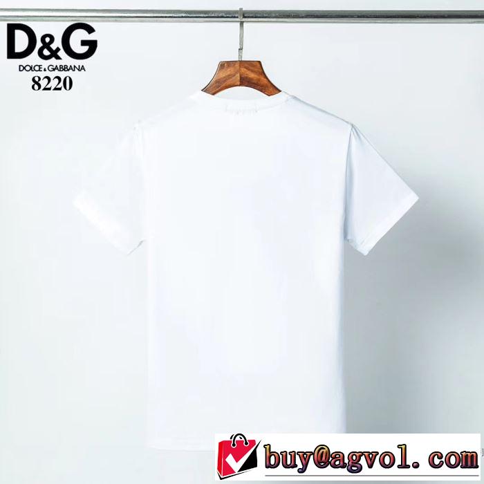 2色可選 半袖Tシャツ コーデの完成度を高める ドルチェ＆ガッバーナ Dolce&Gabbana