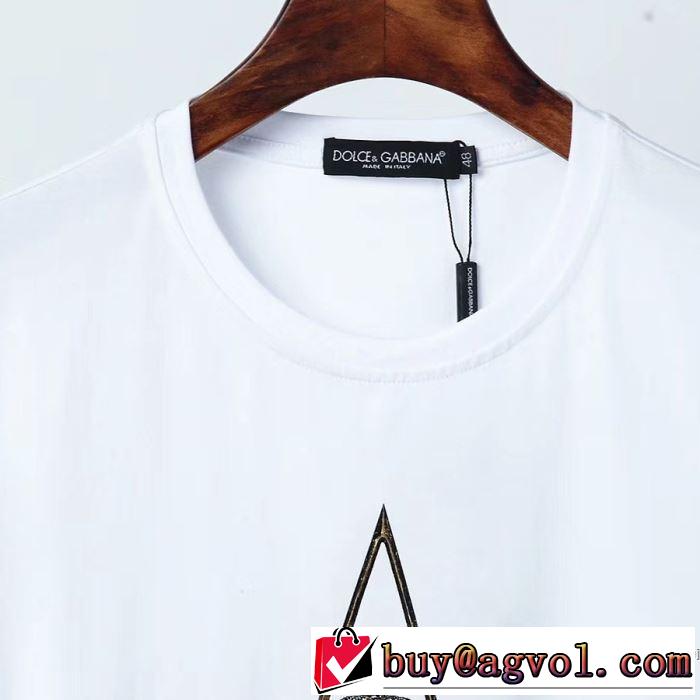 2色可選 半袖Tシャツ コーデの完成度を高める ドルチェ＆ガッバーナ Dolce&Gabbana