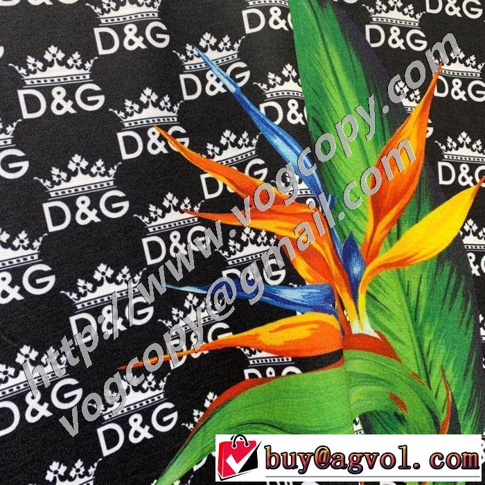 今年の春トレンド ドルチェ＆ガッバーナ Dolce&Gabbana 大人の新作こそ 半袖Tシャツ 驚きのプライス