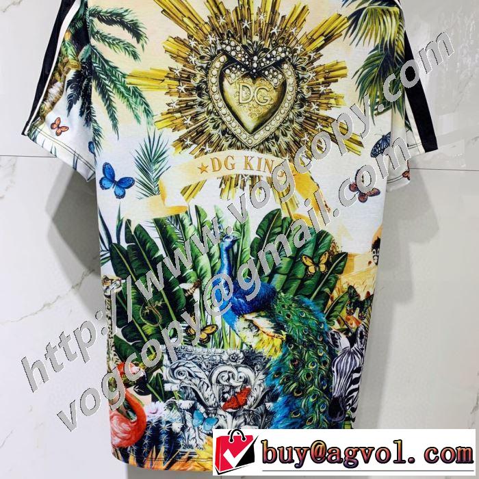 今年の春トレンド ドルチェ＆ガッバーナ Dolce&Gabbana 大人の新作こそ 半袖Tシャツ 驚きのプライス