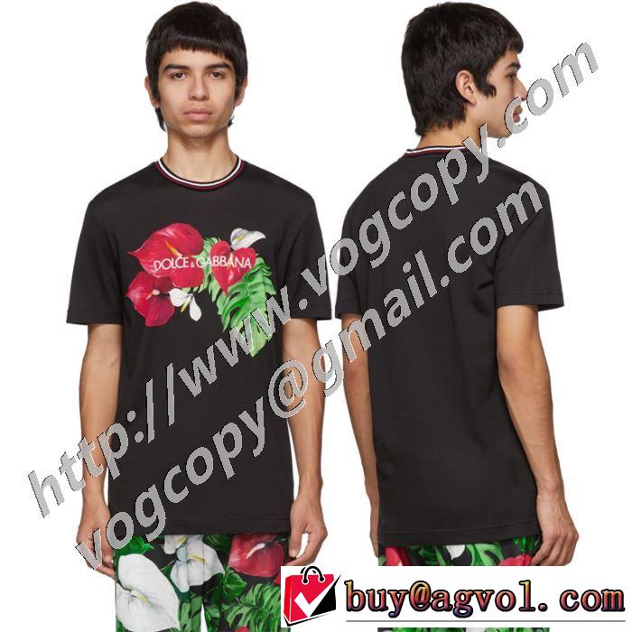ドルチェ＆ガッバーナおしゃれに大人の必見  Dolce&Gabbana 絶対に見逃せない 半袖Tシャツ 老舗ブランド