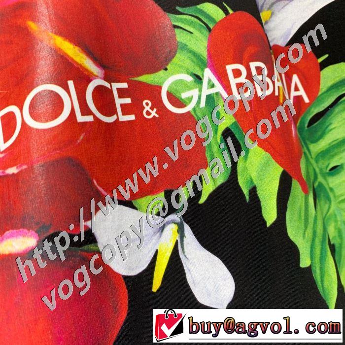 ドルチェ＆ガッバーナおしゃれに大人の必見  Dolce&Gabbana 絶対に見逃せない 半袖Tシャツ 老舗ブランド