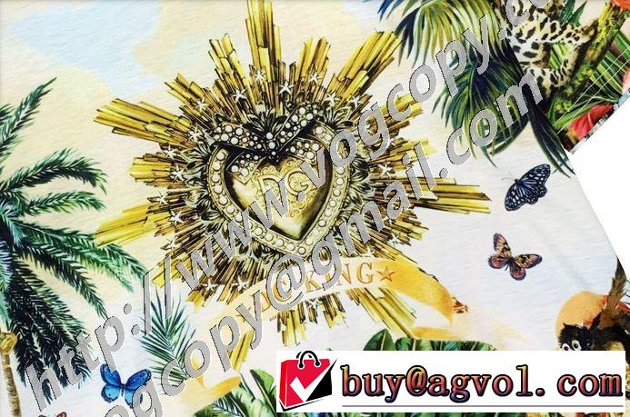 大人気のブランドの新作 半袖Tシャツ 普段のファッション ドルチェ＆ガッバーナ Dolce&Gabbana