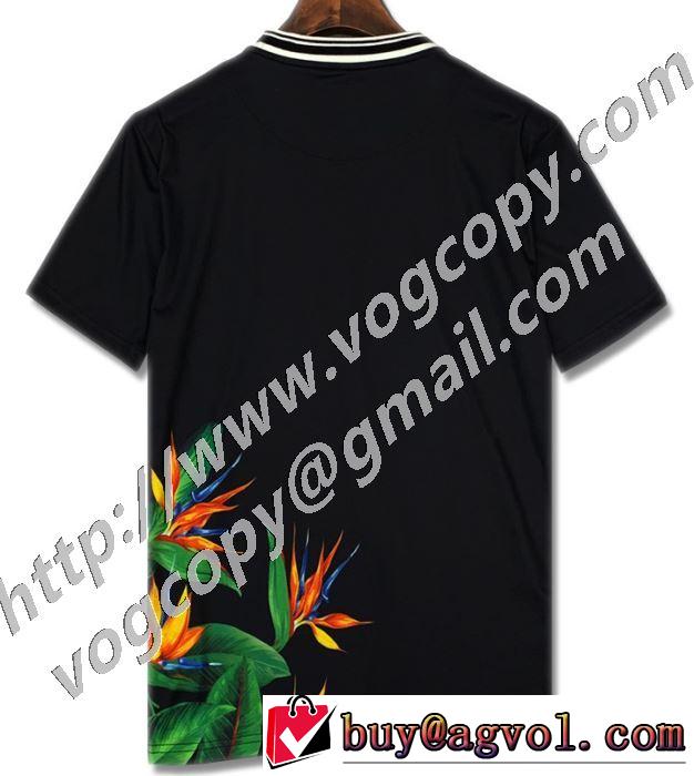 海外でも大人気 半袖Tシャツ 人気が継続中 ドルチェ＆ガッバーナ Dolce&Gabbana