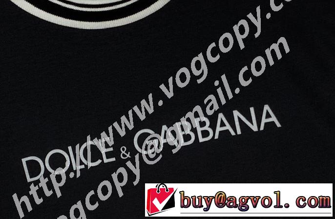 海外でも大人気 半袖Tシャツ 人気が継続中 ドルチェ＆ガッバーナ Dolce&Gabbana