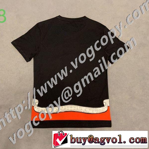 有名ブランドです 半袖Tシャツ 一目惚れ級に ドルチェ＆ガッバーナ Dolce&Gabbana