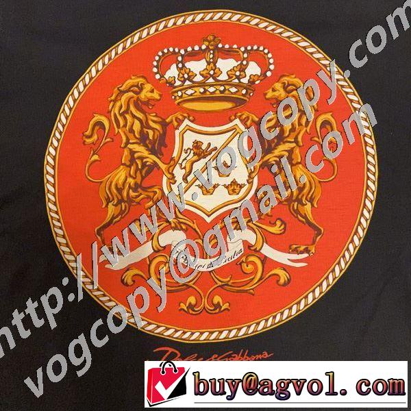 有名ブランドです 半袖Tシャツ 一目惚れ級に ドルチェ＆ガッバーナ Dolce&Gabbana