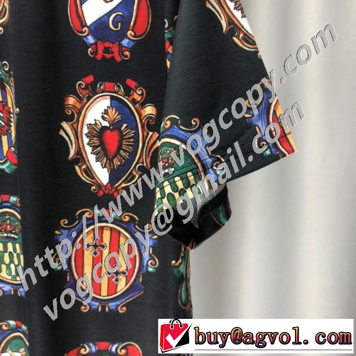 ドルチェ＆ガッバーナ Dolce&Gabbana 着こなしを楽しむ 半袖Tシャツ 質の高い新品