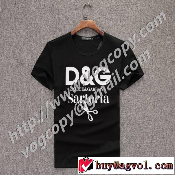 3色可選 半袖Tシャツ 2020年春夏コレクション ドルチェ＆ガッバーナ 注目度が上昇中 Dolce&Gabbana