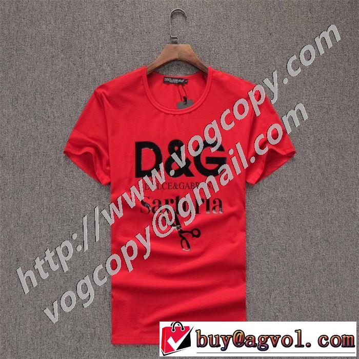 3色可選 半袖Tシャツ 2020年春夏コレクション ドルチェ＆ガッバーナ 注目度が上昇中 Dolce&Gabbana