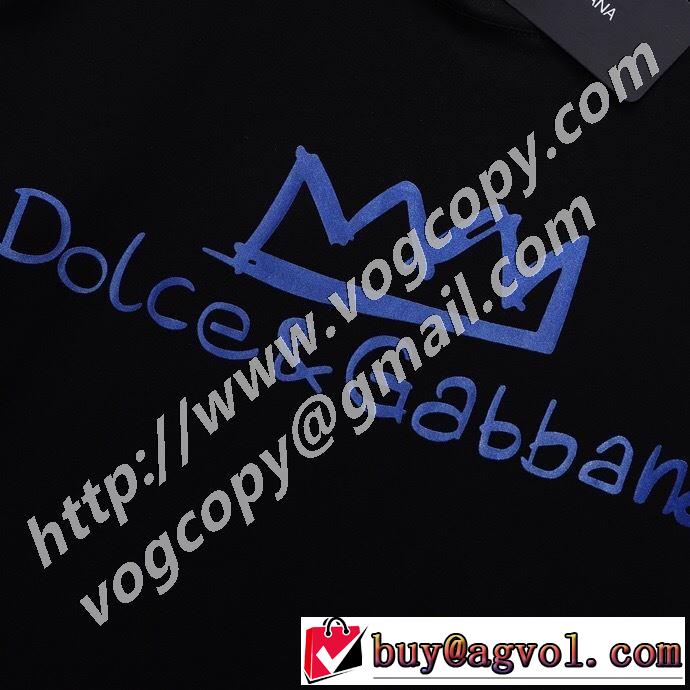 2020SS人気 半袖Tシャツ 2色可選 最先端のスタイル ドルチェ＆ガッバーナ Dolce&Gabbana