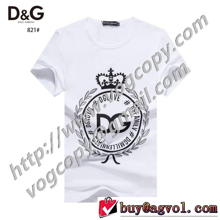ドルチェ＆ガッバーナ１点限り！VIPセール 2色可選  Dolce&Gabbana おしゃれ刷新に役立つ 半袖Tシャツ