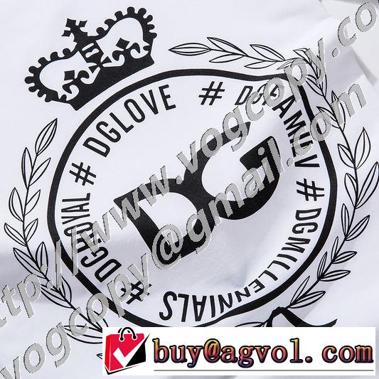 ドルチェ＆ガッバーナ１点限り！VIPセール 2色可選  Dolce&Gabbana おしゃれ刷新に役立つ 半袖Tシャツ