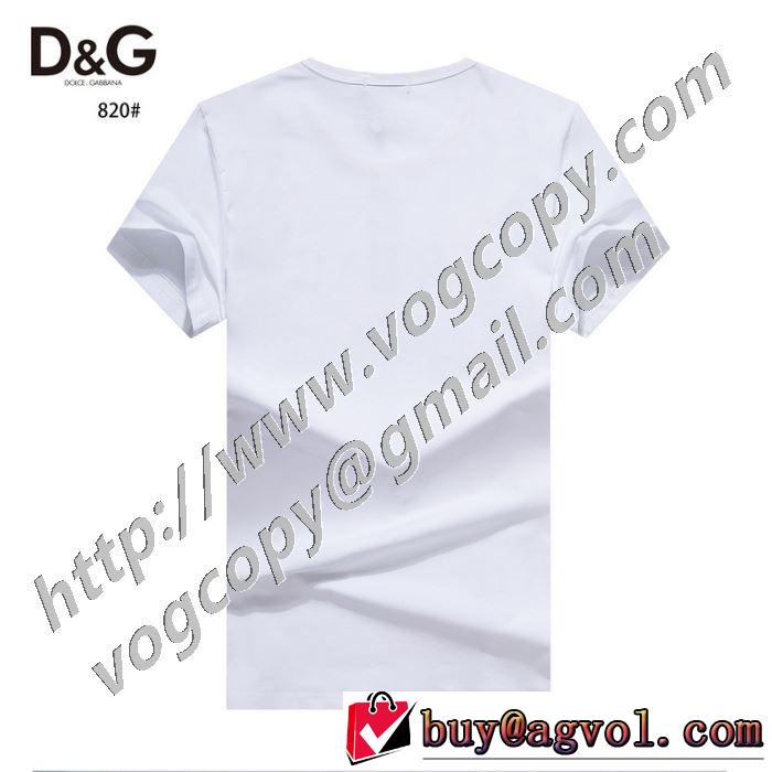 半袖Tシャツ 2色可選 オススメのアイテムを見逃すな ドルチェ＆ガッバーナ Dolce&Gabbana