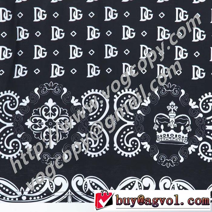 普段使いにも最適なアイテム 半袖Tシャツ 人気の高いブランド ドルチェ＆ガッバーナ Dolce&Gabbana