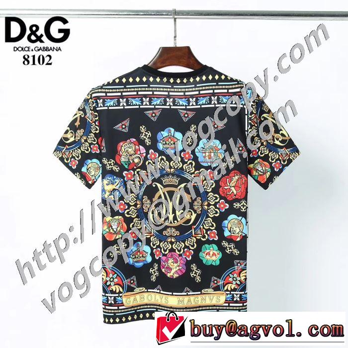 ドルチェ＆ガッバーナストリート界隈でも人気  Dolce&Gabbana 20新作です 半袖Tシャツ